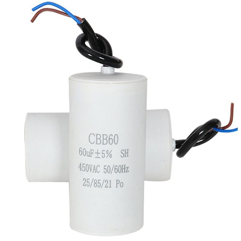 Cbb60 Motoranlaufkondensator Ac450V 3/4/5/6/8/9/10/12/14/15/16/18/20/25/30/40/45/50/60/70/80Uf Für Waschmaschine
