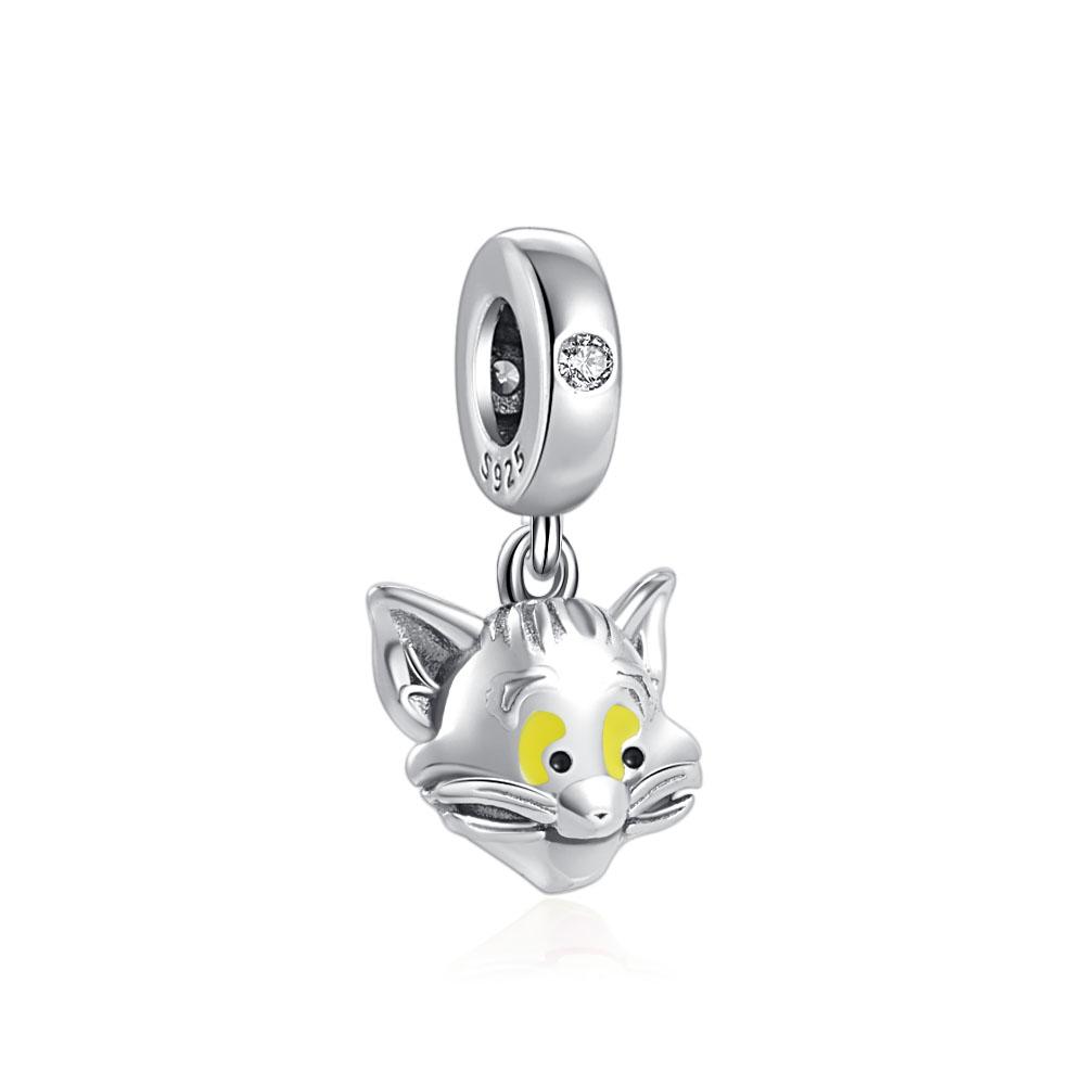 New  Copper Cat Dog Panda Owl Hedgehog Mouse Pendants Charms Beads Fit Original Pendant Bracelet Diy Jewelry For Women