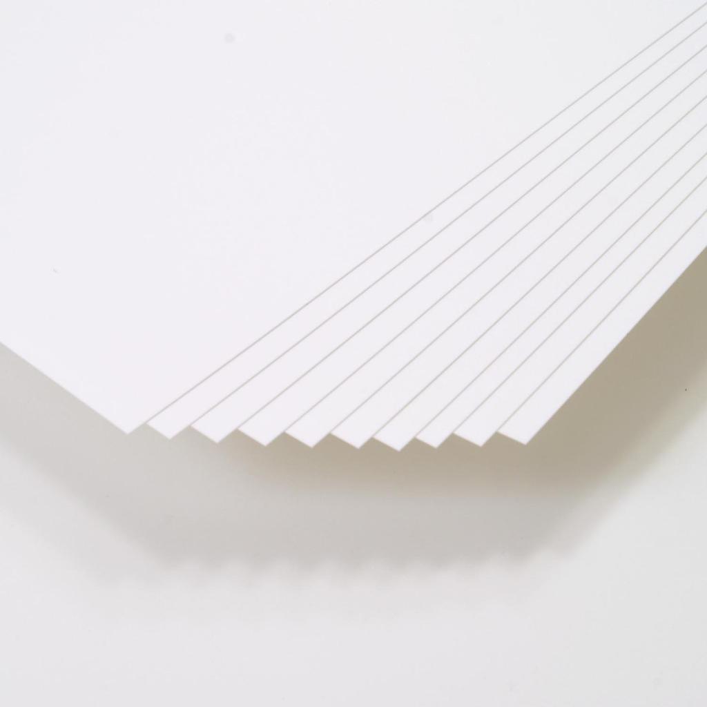 Paper for Vegetable and Gardening Labels Yupo Synthetic Paper FGS Laser Printable and Cuttable A4 50 Sheets J3X 0.25mm/sheet Water-resistant Flower,