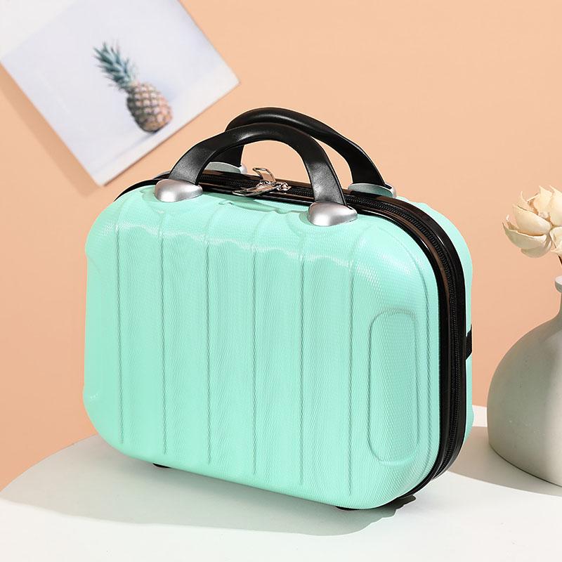 Korean Version of the Portable Cosmetic Case Small Suitcase 14 Inch Lightweight Ins Multifunctional Travel Storage Cosmetic Case