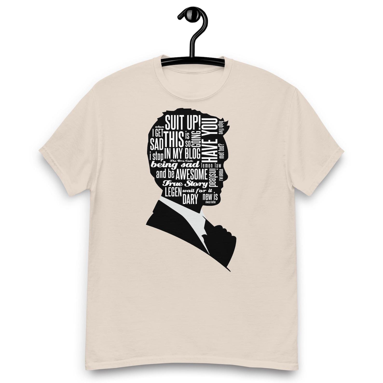 How I Met Your Mother TV Series - The Classic Barney Stinson Quotes T-shirt S