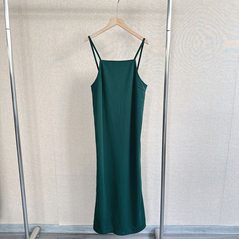 Orders Exported to Japan Women Suspender Skirt Stacked Simple and Versatile Dress Summer