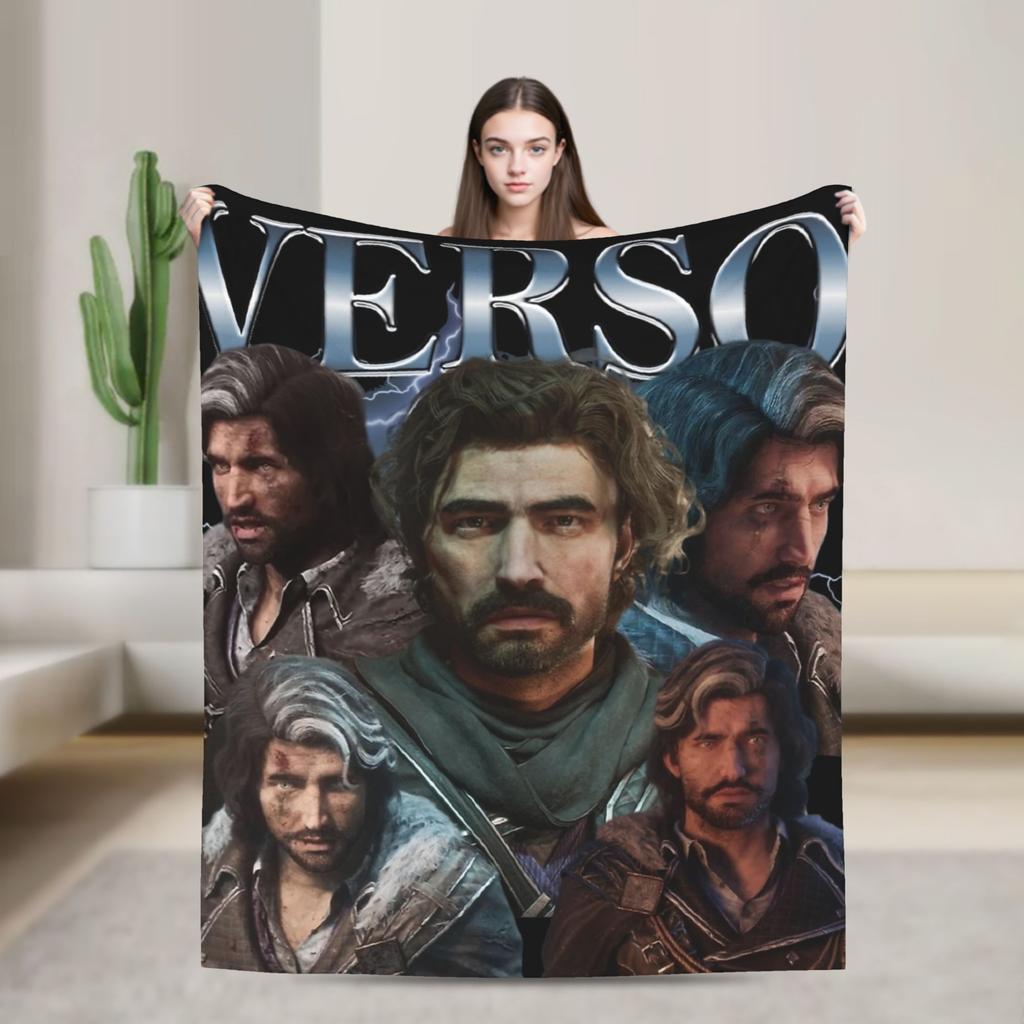 Esquie and rock friends Expedition 33 Blankets  Travel Flannel Throw Blanket For Home Decor Soft Custom Quality Bedspread