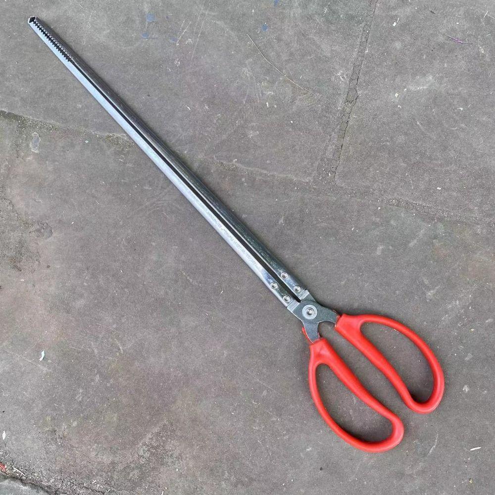 Anti-Skid Multi-function Stainless Steel Tongs Outdoor Fishing Catch Tool  Outdoor Sea Crab Fishing