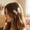 50Pcs Colorful Chiffon Tulle Butterfly Patches Clothes Sewing Patch  Bridal Hair Accessories