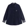 Chuyu Women's Plaid Brushed Shirt Jacket