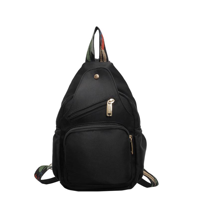 

Премиум нишевый рюкзак женский повседневный модный корейский вариант студенческий школьный рюкзак многофункциональная сумка-мессенджер нагрудная сумка рюкзак чёрный