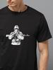 Oversized T-Shirt with Patriotic Print SVO Fighter