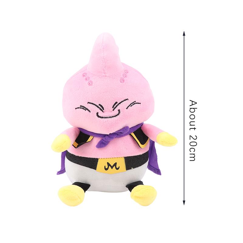 Dragon Ball Plush Majin Buu Dragon Ball Super Anime Acgn Peripheral Super Saiyan Plush Model Cartoon Kawaii Doll Gifts Toys