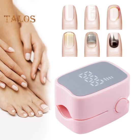 Nail Fungus Treatment LED Device 460nm Blue Light USB Charge Onychomycosis Cleaner for Nail Health Restoration And Pain Relief Blue Light Nail Therapy