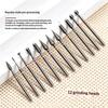 Diamond Nail Drill Bits Durable Material Multiple Uses For Home Diy Nail Art Cuticle Clean Gel Removing