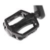 RITEWAY Aluminum Pedals, Regular, 9/16", Black