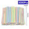 Multicolour Drinking Straws cocktail Bar Cola Straw Party Wedding Straws