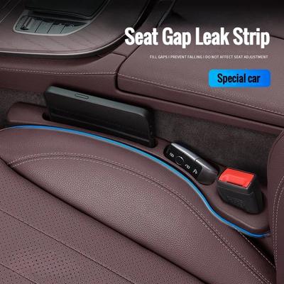 1 Pair Universal Car Seat Gap Plug Strip Side Seam Car Gap Filler Leak Proof Seat Gap Storage Organizer Interior Decoration