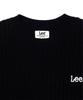 LEE Round Neck Short Sleeve Knit Black