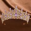 Diadema Corona Nuziale con Strass per Abito da Sera e Servizi Fotografici