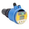 Ultrasonic Level Meter LCD Digital Liquid Water Sensor DC24V LED Display 4 20mA Analog Output 666RP Blue 0 10M