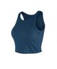 WHILE Black Tape Volume Bra Top (Aqua Blue)