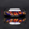 8MM Unique Men's Fashion Stainless Steel Rings Red Abalone Shell Inlay Wedding Band Jewelry Engagement Party Steel Ring Gift