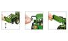 SIKU John Deere Tractor with Front Loader Scale Model SK3652 1/32