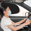 Car Sun Curtain Side Window Visor Visor Anti-UV Window Screen Photocatalyst Mesh Visor for Auto Travel Interior Accessories