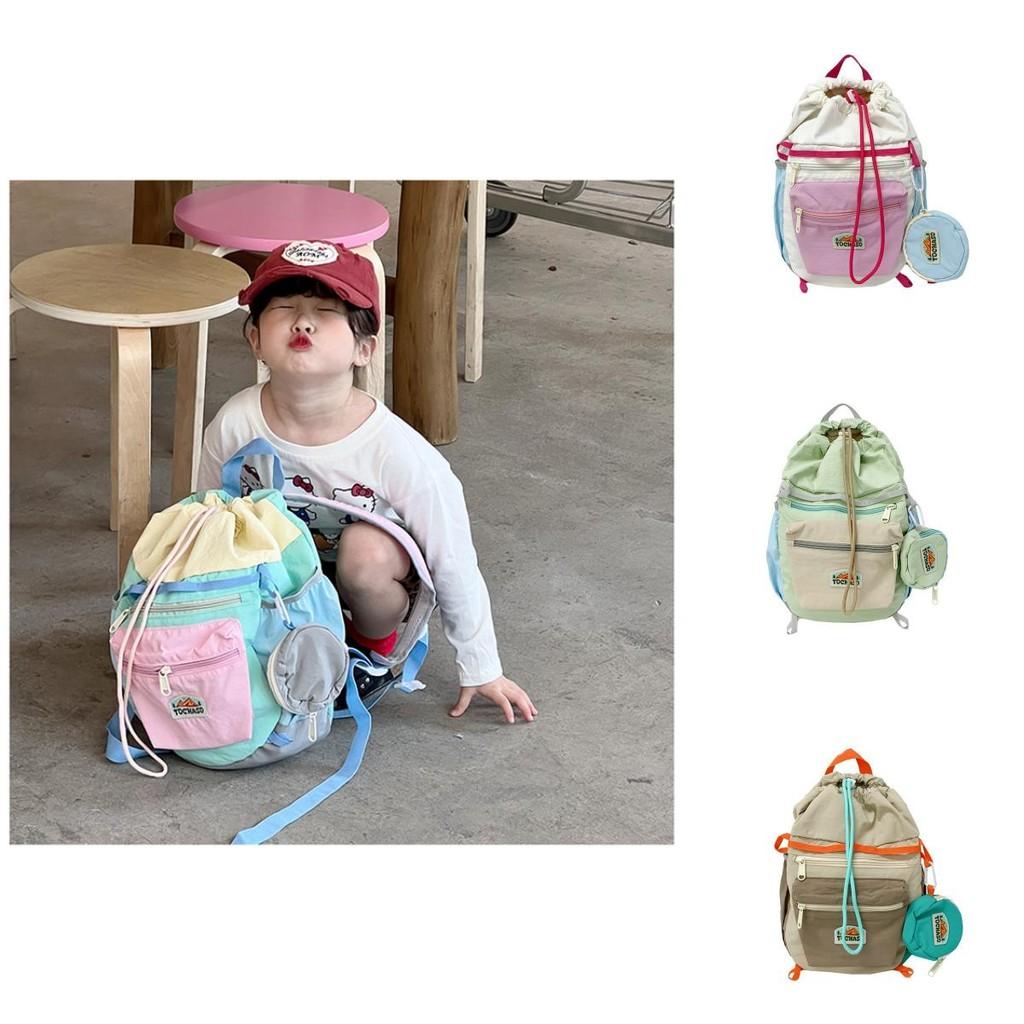 Stylish And Cute Dual Shoulder Backpack For Kids Perfect For Spring Colorful Options Available