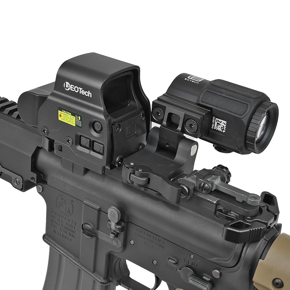 [Military Garage] EVOLUTION GEAR Iotek Type G43 Magnifier Replica with 3x Booster, 7065A Aluminum Alloy, Black