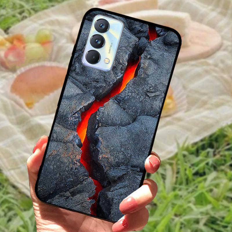 Für Realme GT Master Edition Hülle Marmor bemaltes Cover Weiches Silikon Stoßfeste Handyhülle Für Realme GT Master Hülle Bumper