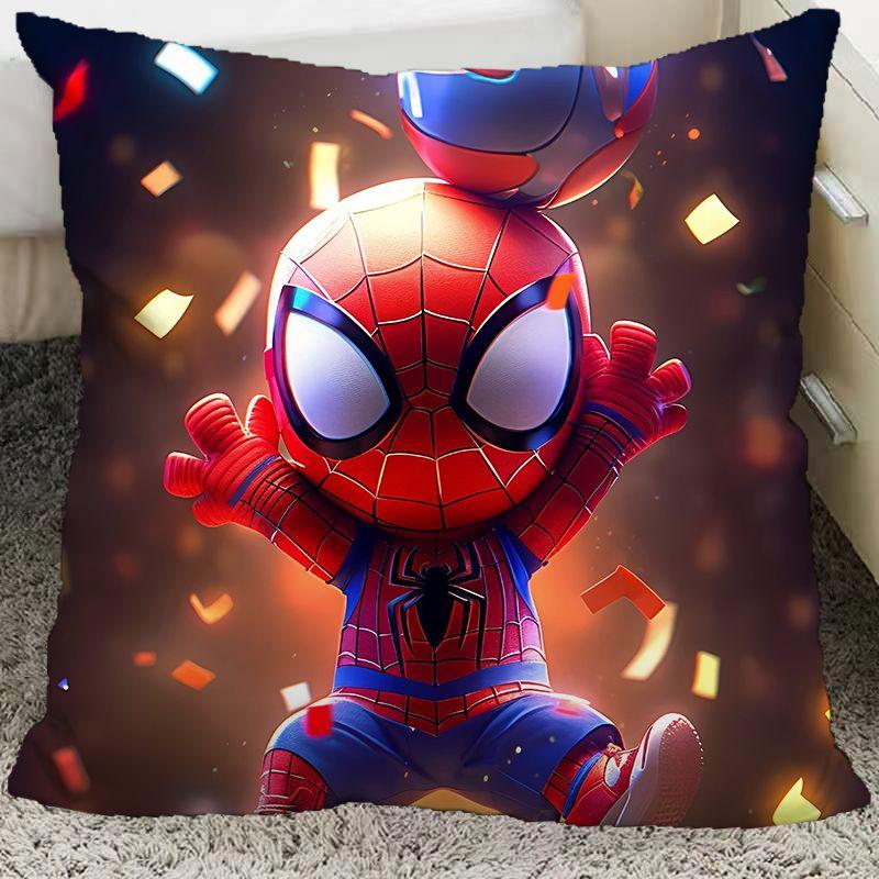 Spiderman Avengers Movie Peripheral Pillow Double-Sided Bedside Pillow Cushion