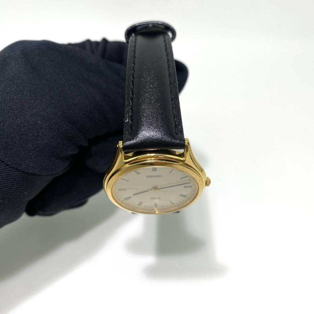 SEIKO Working new battery Quartz Watch S000629,. 5E21-6D70 Men's