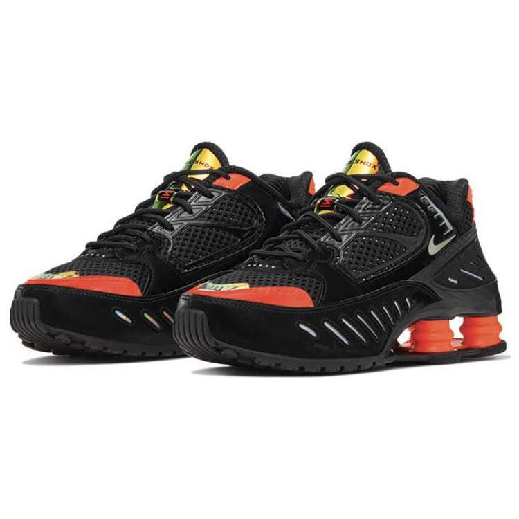 Nike Shox Enigma Noir Hyper Cramoisi Femme