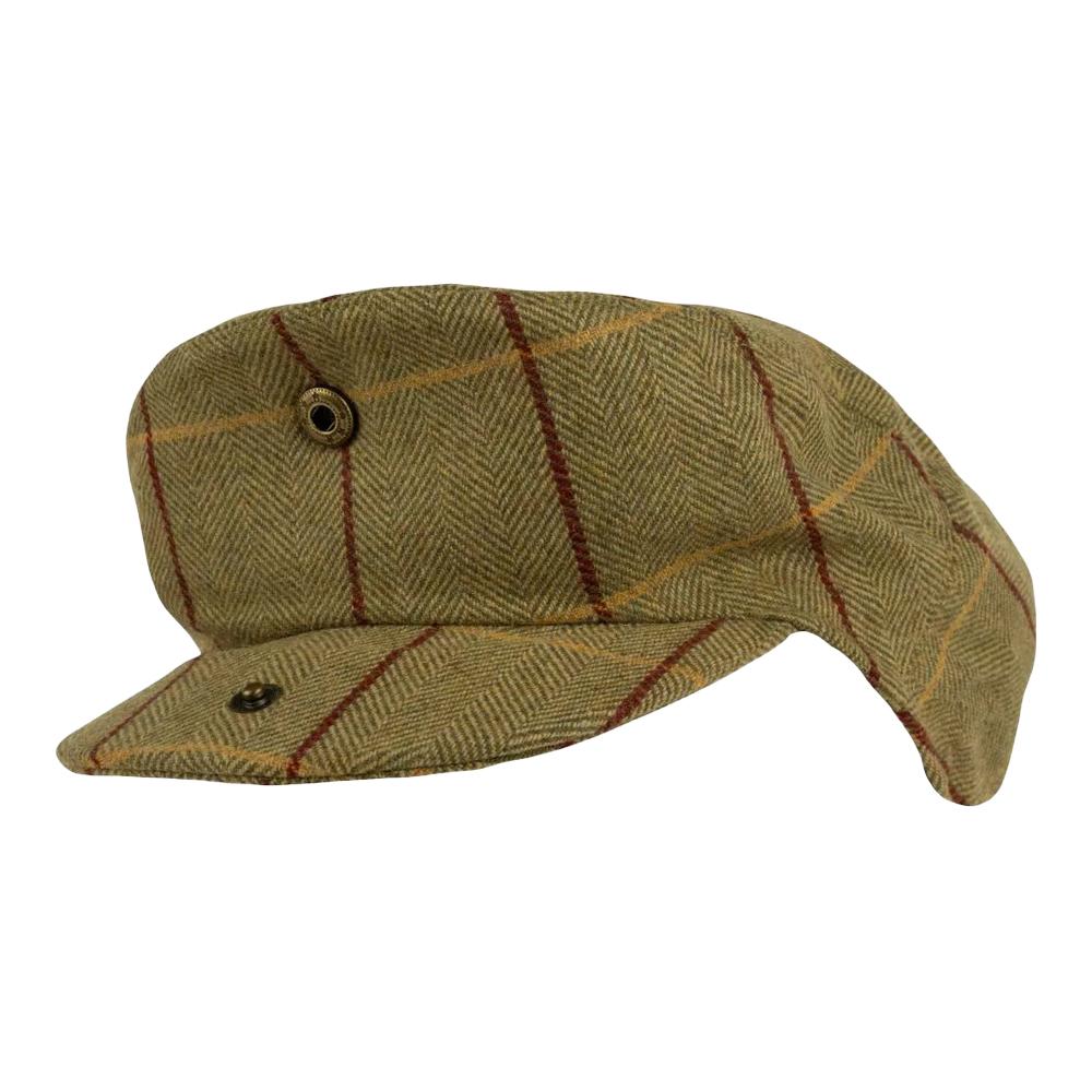 Jack Pyke Mens Tweed Flat Cap