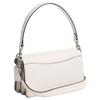 Coach Tabby 26 Removable Shoulder Strap Snap Closure Leather Shoulder Bag Medium Women Shoulder Bag Ivory CI032-LHXUN