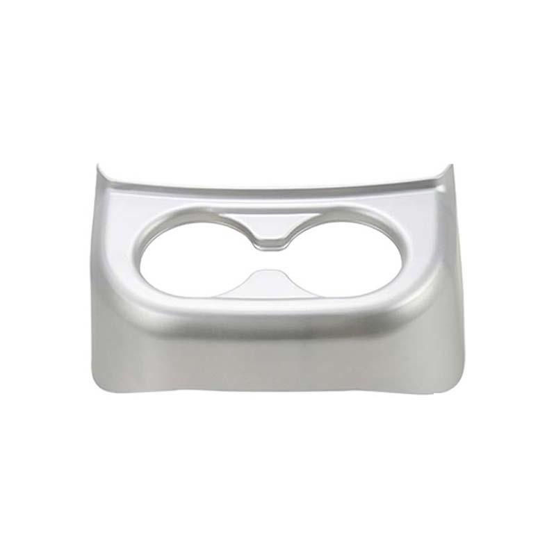 

ABS Декоративная защитная наклейка на задний подстаканник для Jeep Wrangler JK 2011-2017 Аксессуары для интерьера серебряный