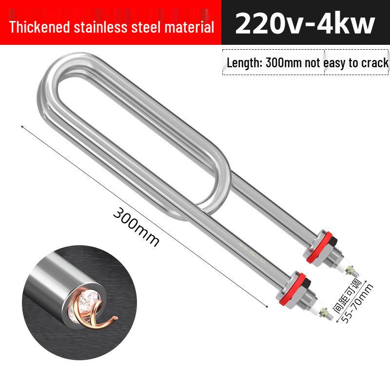Electric Rice Steamer Heating Tubes: 380v & 220v, 2kw, 3kw, 4kw Heating Elements for Steaming Boxes