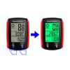 Wired Bike Computer 19 Functions Touch Bike Speedometer Odometer Waterproof Bicycle   Computer with Backlight