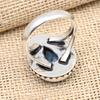 Beautiful Tanzanite Gemstone Handmade Jewelry Solid 925 Sterling Silver Ring