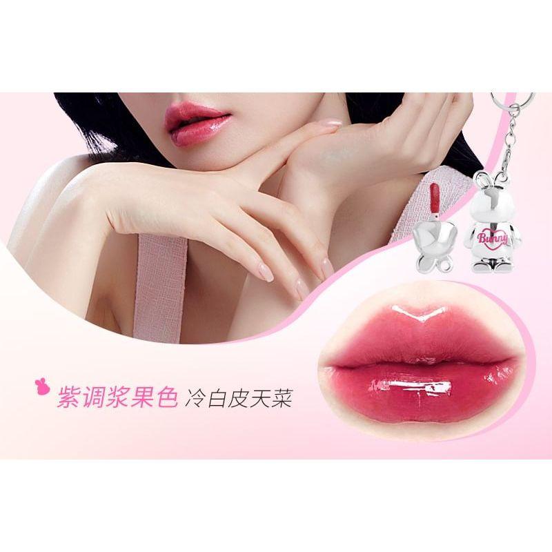 MANSLY - Bunny Keychain Lip Gloss - 4 Colors