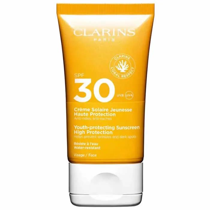 

Clarins Youth Protecting Sunscreen High Protection Face Spf30 50ml