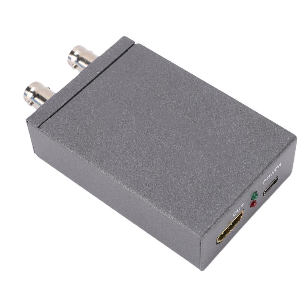SDI zu HD Konverter mit SDI Loop Out Sound De-Embedder Unterstützung 3G SDI HD SDI Automatische Format Erkennung 1080P 60Hz für SDI