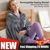 Wearable USB Electric Heated Blanket Washable Body Warmer Blanket Home 3Heated Level Portable Warm Shawl For Home Office Outdoor