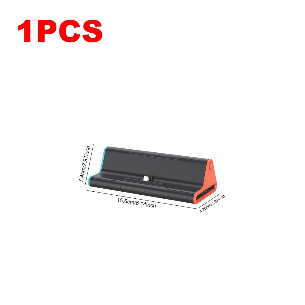 1/2PCS TV Dock Station Game Console Charging Dock Stand Base With Type C/USB Port HDMI-compatible For NS2 Game Accessories New