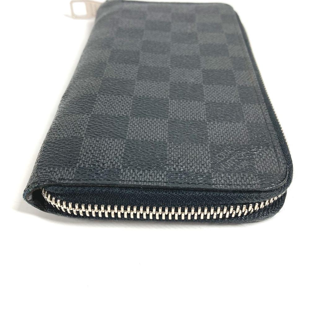 Louis Vuitton N63095 Damier Graphite Zippy WalletVertical Zip Around Long Wallet