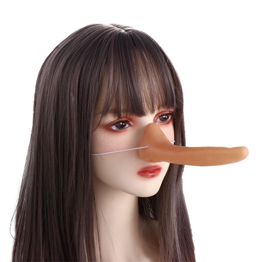 Women Men Children Witch Nails Wicked Witch Decor Halloween Supplies Witch Nose Halloween Prop Toys