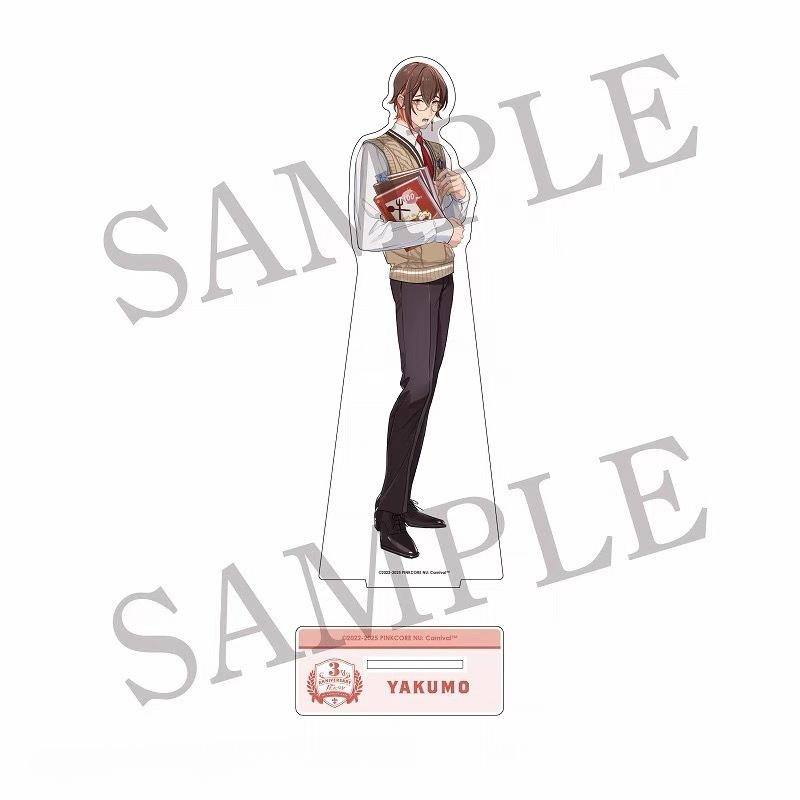 Cartoon Anime Nu: Carnival 3rd Anniversary Acrylic Stand Eiden Yakumo Cosplay Figures Standing Sign Model Fans Collection Gift