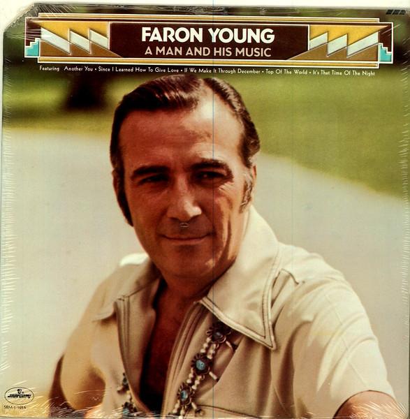 

LP Record FARON YOUNG - A Man And His Music SRM11016 Mercury 1974 UK Country Used