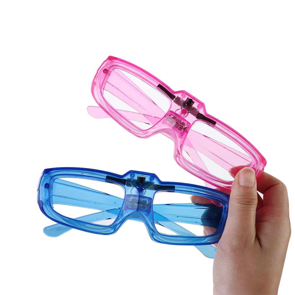 Party Concert Props Flashing Glasses Shutter Shades Glasses Glow Sticks Glasses Luminous Glasses