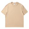 Camiseta de Verano Blanca Unisex de Algodón Puro de Manga Corta, Corte Holgado, Talla Grande