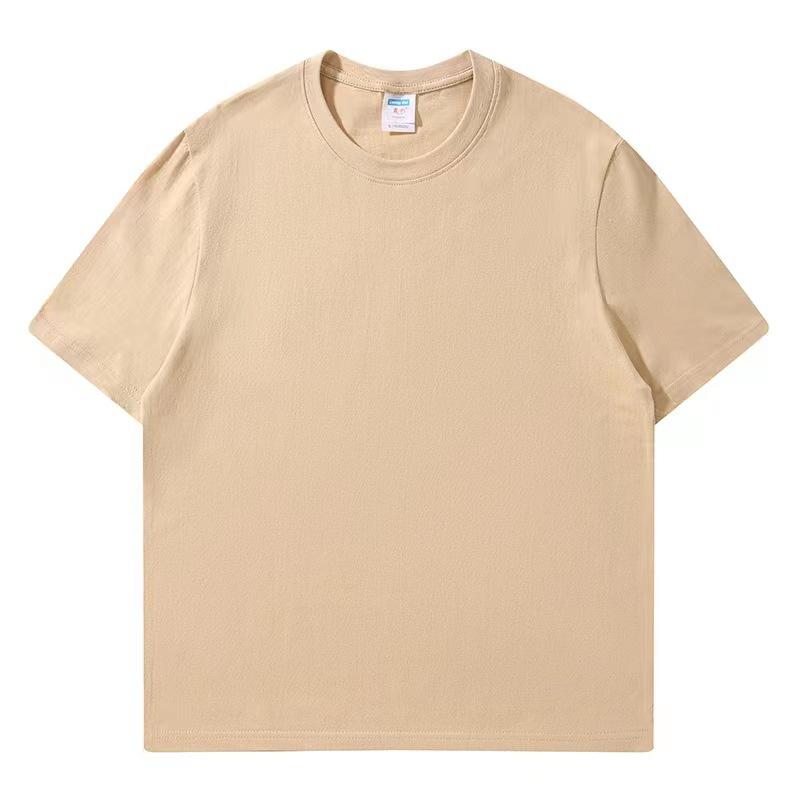 Camiseta de Verano Blanca Unisex de Algodón Puro de Manga Corta, Corte Holgado, Talla Grande