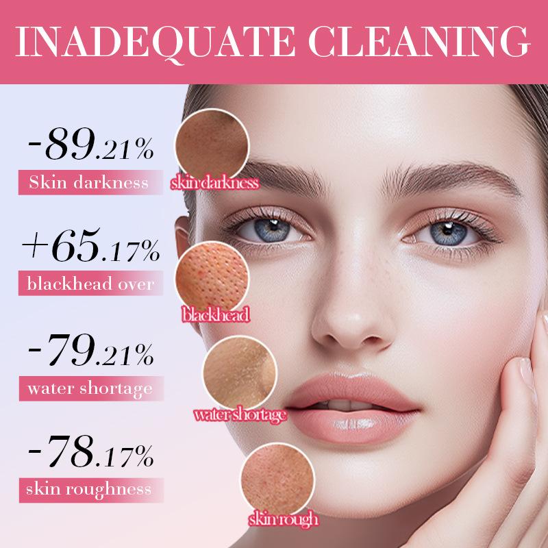 SADOER Watermelon Niacinamide Facial Cleanser Deep Cleansing Moisturizing Face Wash Foam Cleanser Face Cleansing Skin Care